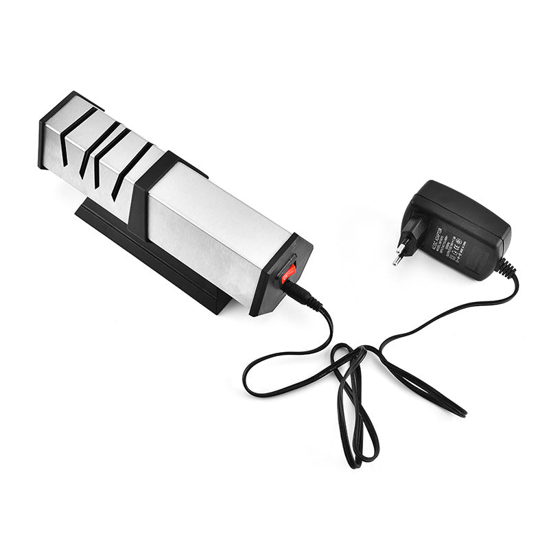 Electric Knife Sharpener Cross-Border Knife Sharpener Artifact Fast Knife Sharpener Automatic Household Knife Sharpener Kitchen