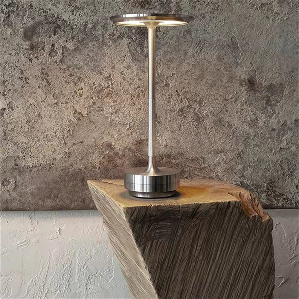 Creative Mushroom Crystal Table Lamp with Dimming & Color Matching – I-Shaped Night Light