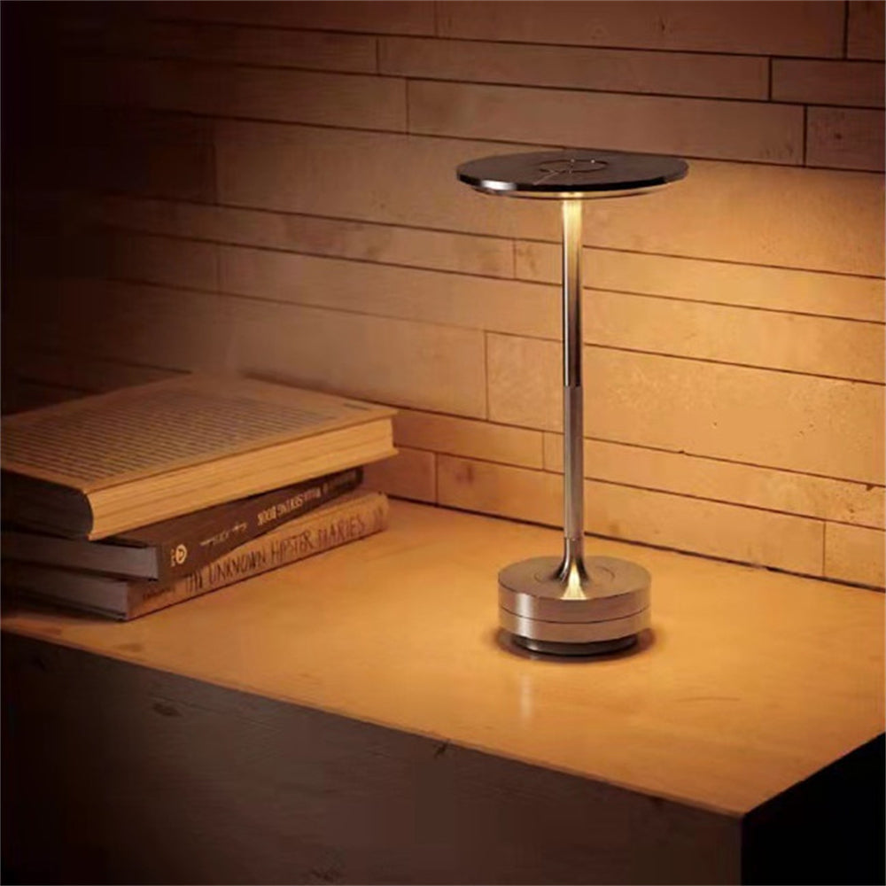 Creative Mushroom Crystal Table Lamp with Dimming & Color Matching – I-Shaped Night Light