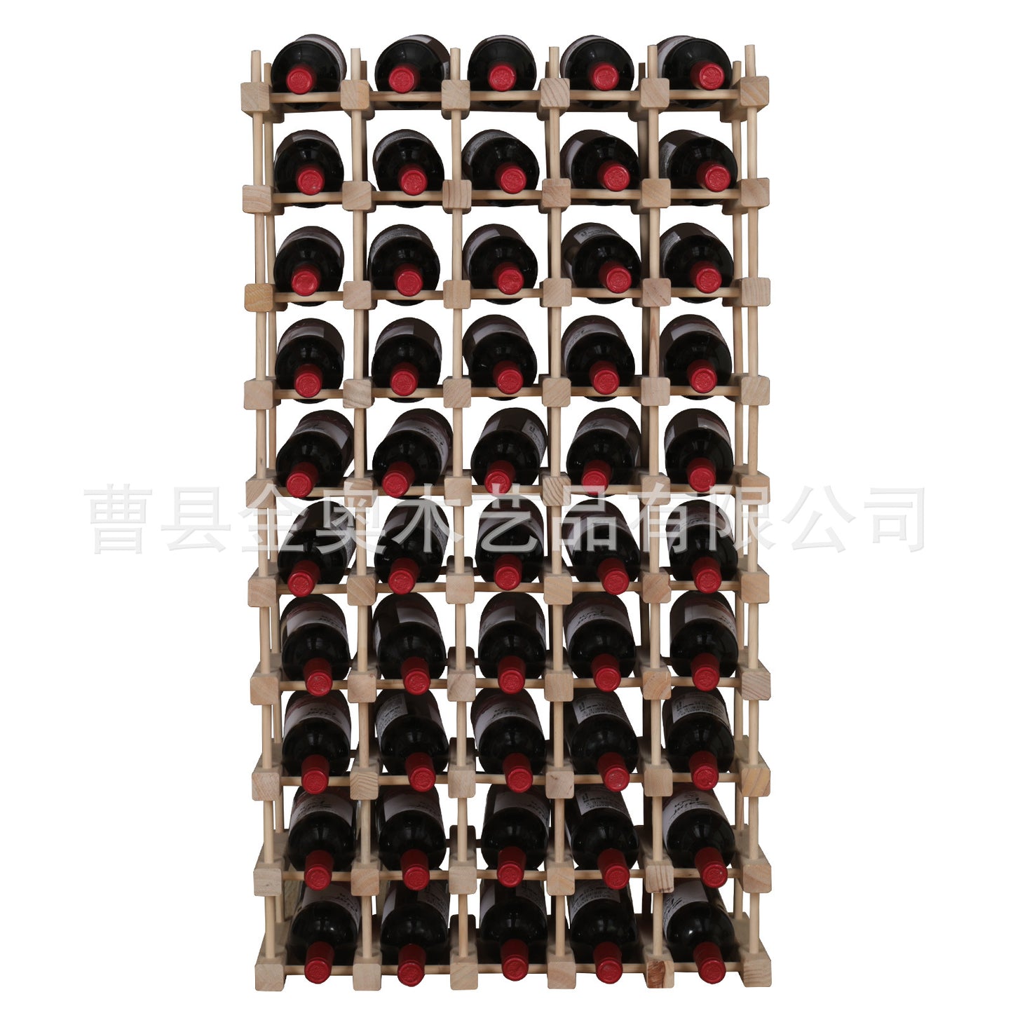 Simple Decorative Solid Wood Wine Rack DIY Wooden Wine Rack Assembly Display Rack Multi-bottle Storage Rack Display Rack
