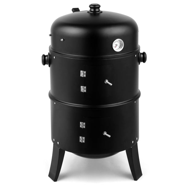 Black Smoked Charcoal Oven
