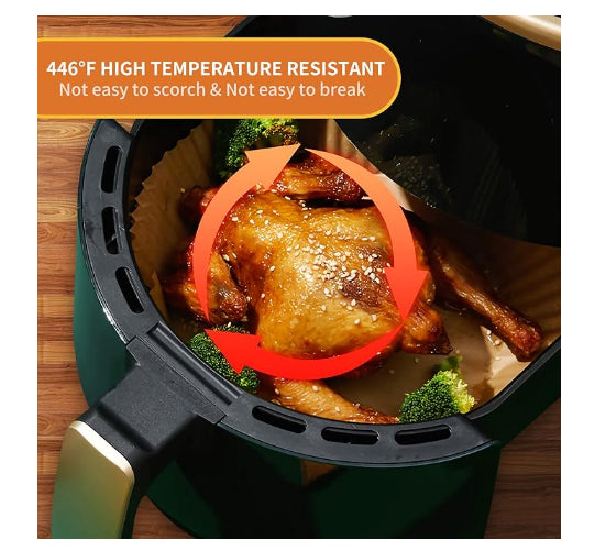 Disposable Air Fryer Paper - Round