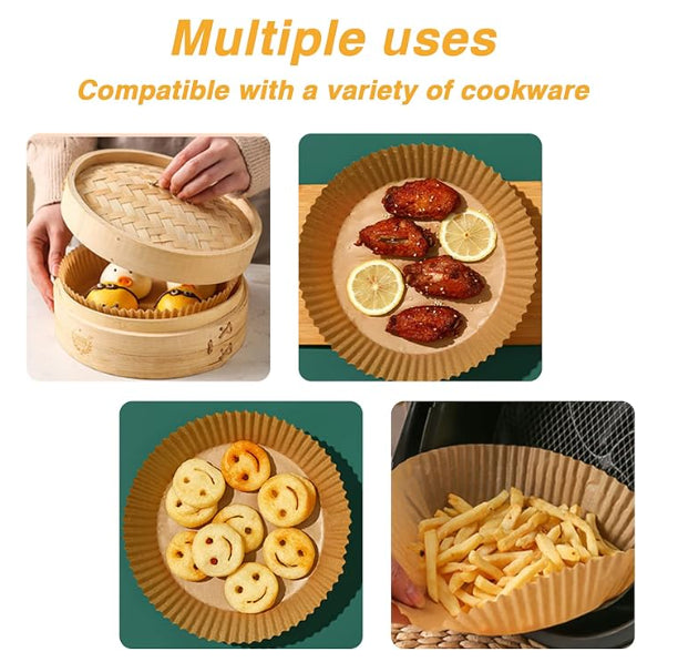 Disposable Air Fryer Paper - Round
